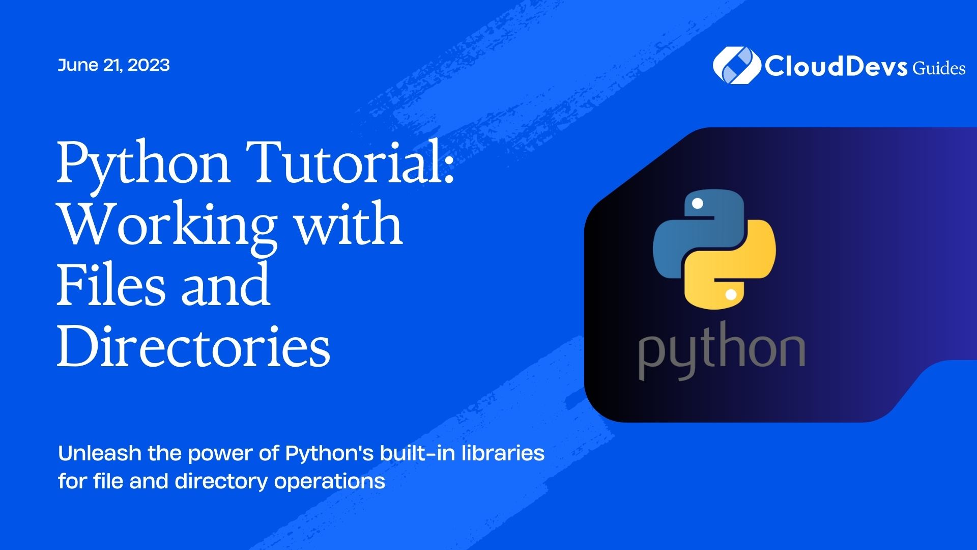 Working with Files and Directories in Python