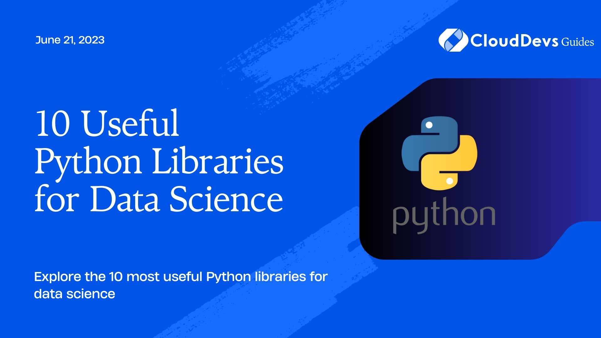 10 Useful Python Libraries for Data Science