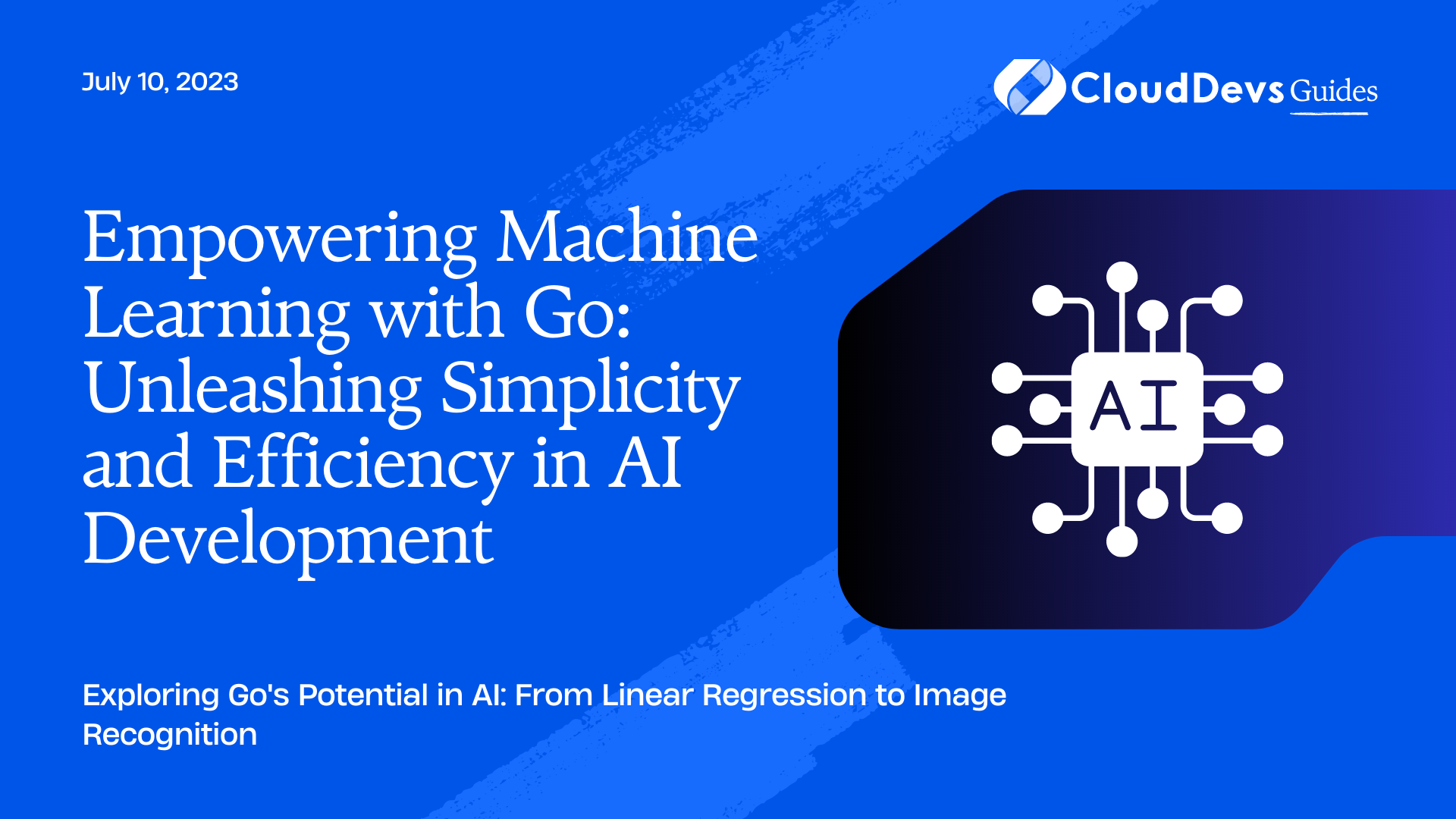 Empowering Machine Learning with Go: Unleashing Simplicity and Efficiency in AI Development