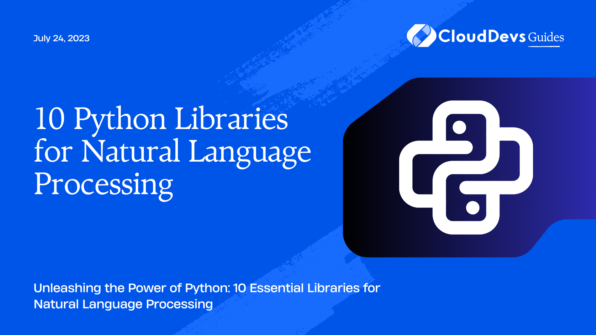 10 Python Libraries for Natural Language Processing
