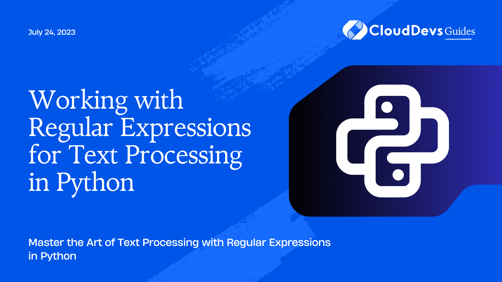 Working with Regular Expressions for Text Processing in Python