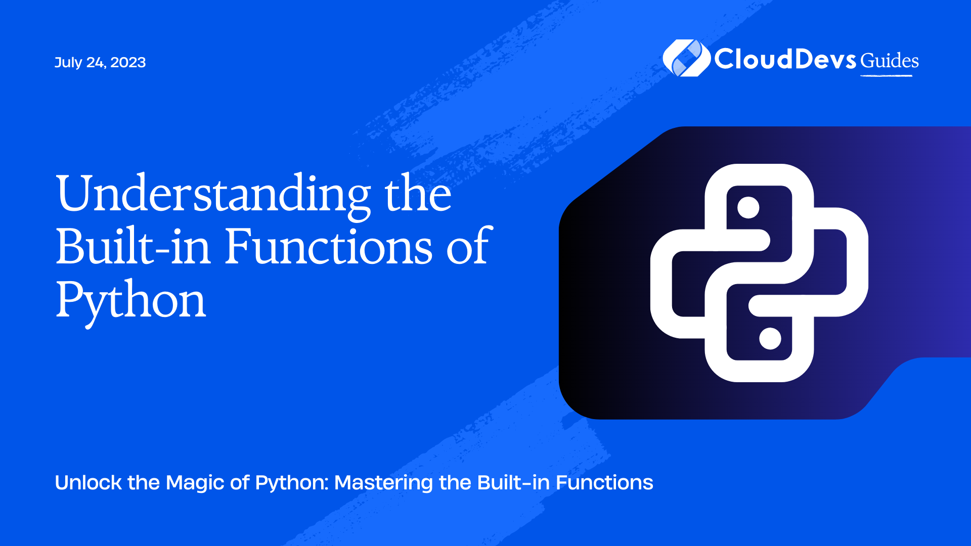 Understanding the Built-in Functions of Python