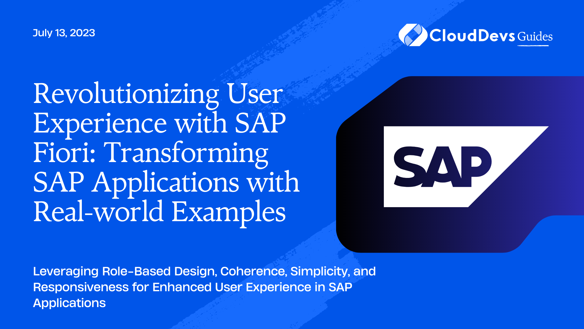 Revolutionizing User Experience with SAP Fiori: Transforming SAP Applications with Real-world Examples