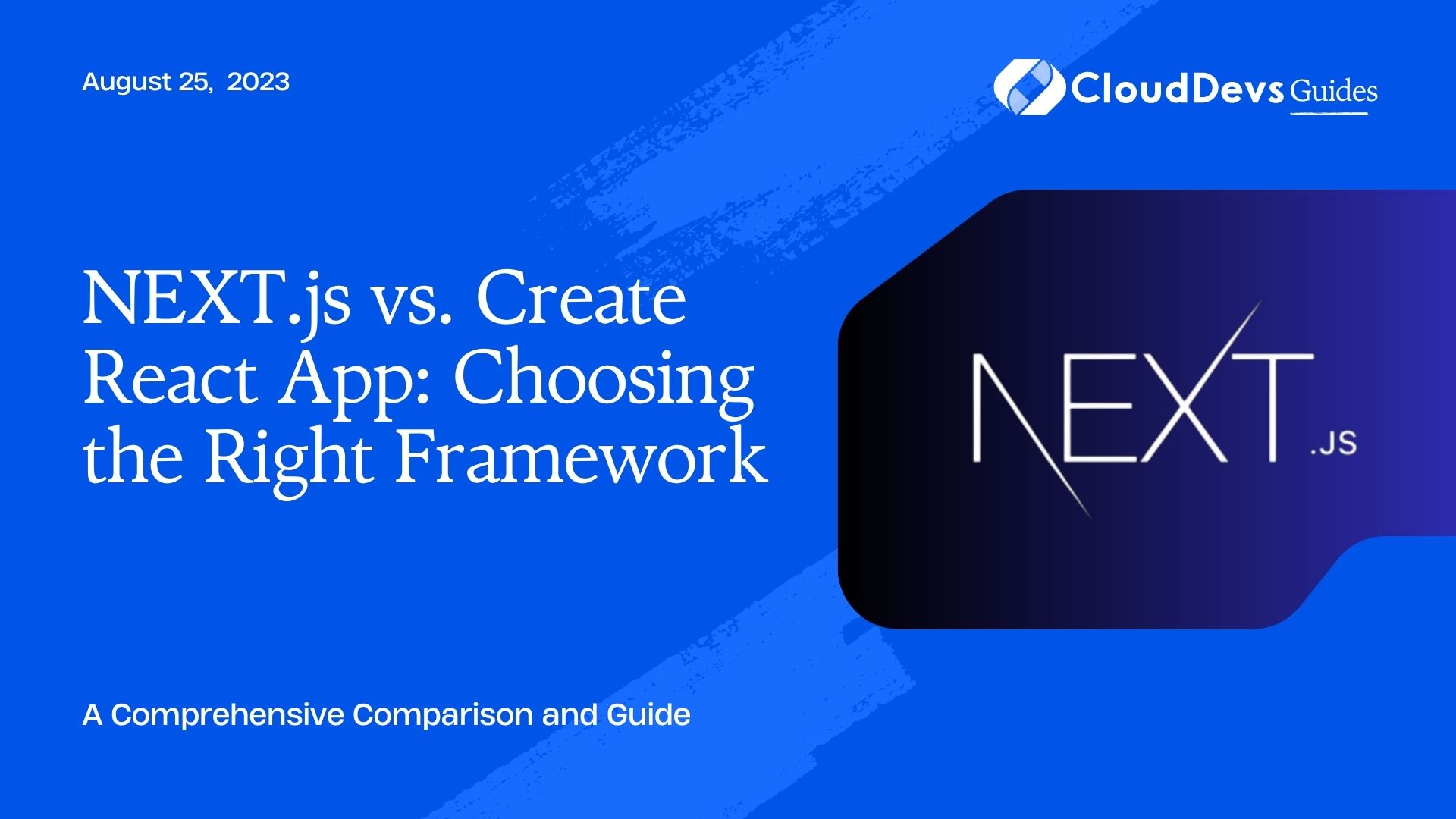 NEXT.js vs. Create React App: Choosing the Right Framework