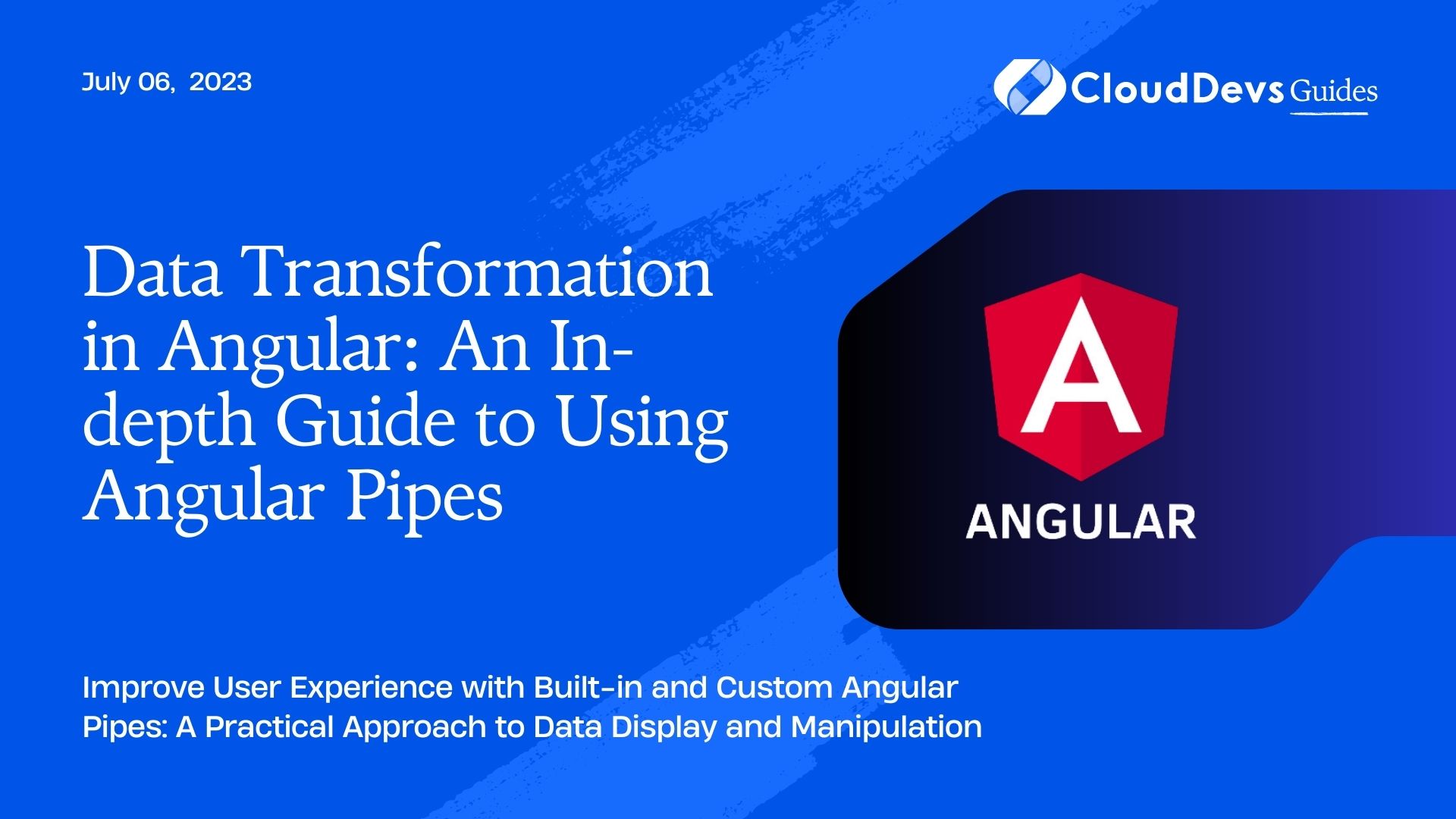 Data Transformation In Angular: An In-depth Guide To Using Angular Pipes