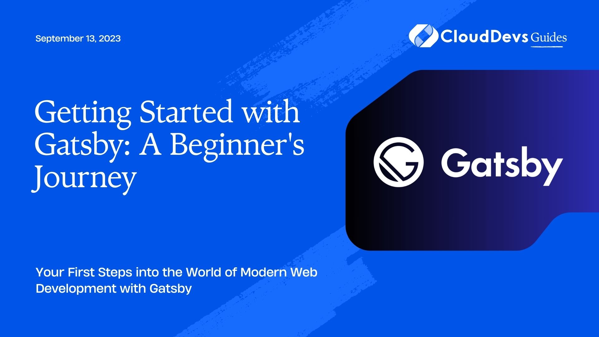 Getting Started with Gatsby: A Beginner's Journey