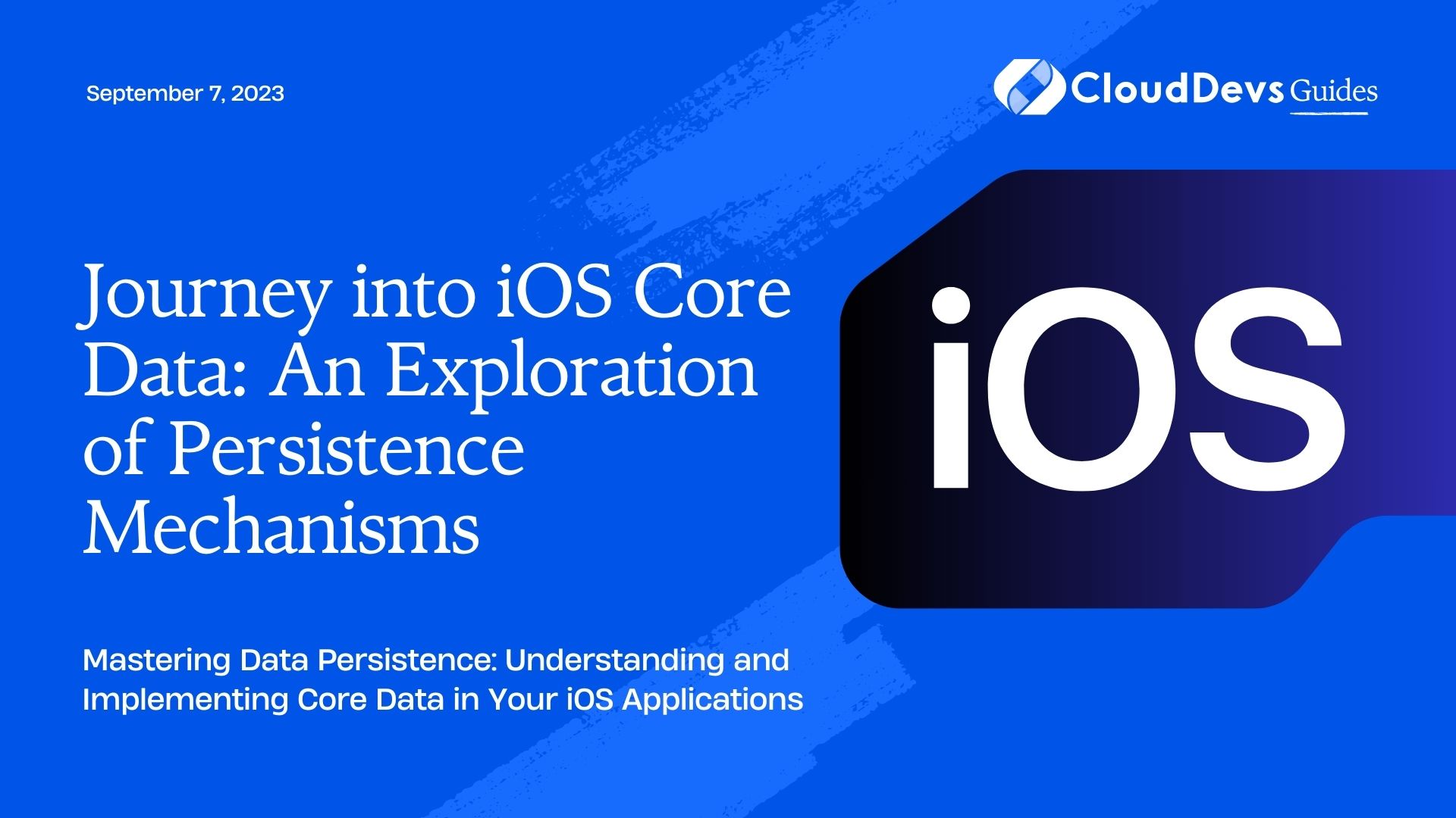 ios exploration and research volume 1