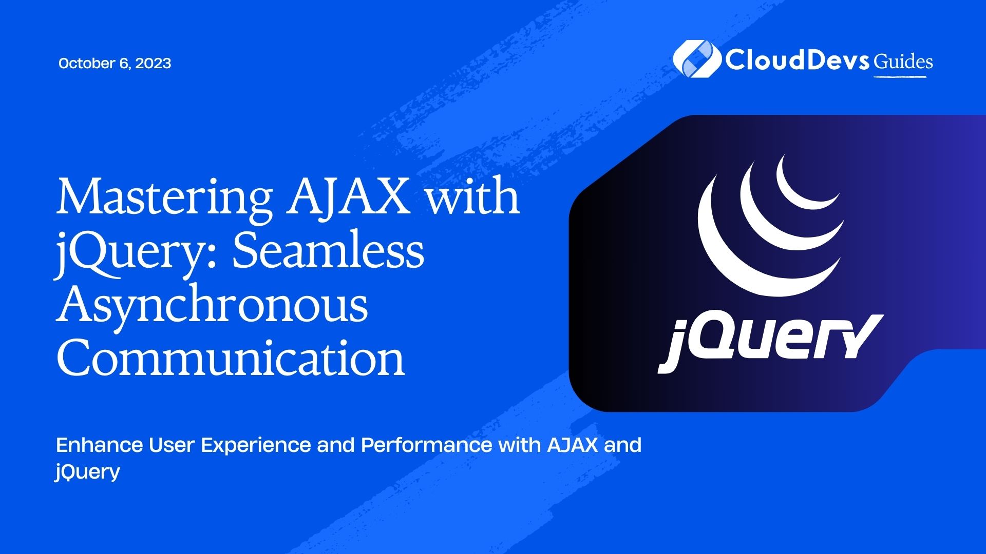 Mastering AJAX with jQuery: Seamless Asynchronous Communication