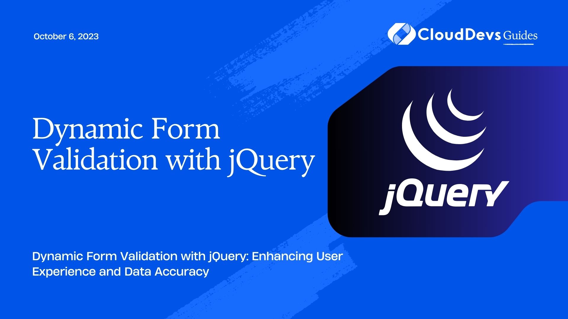 Dynamic Form Validation with jQuery
