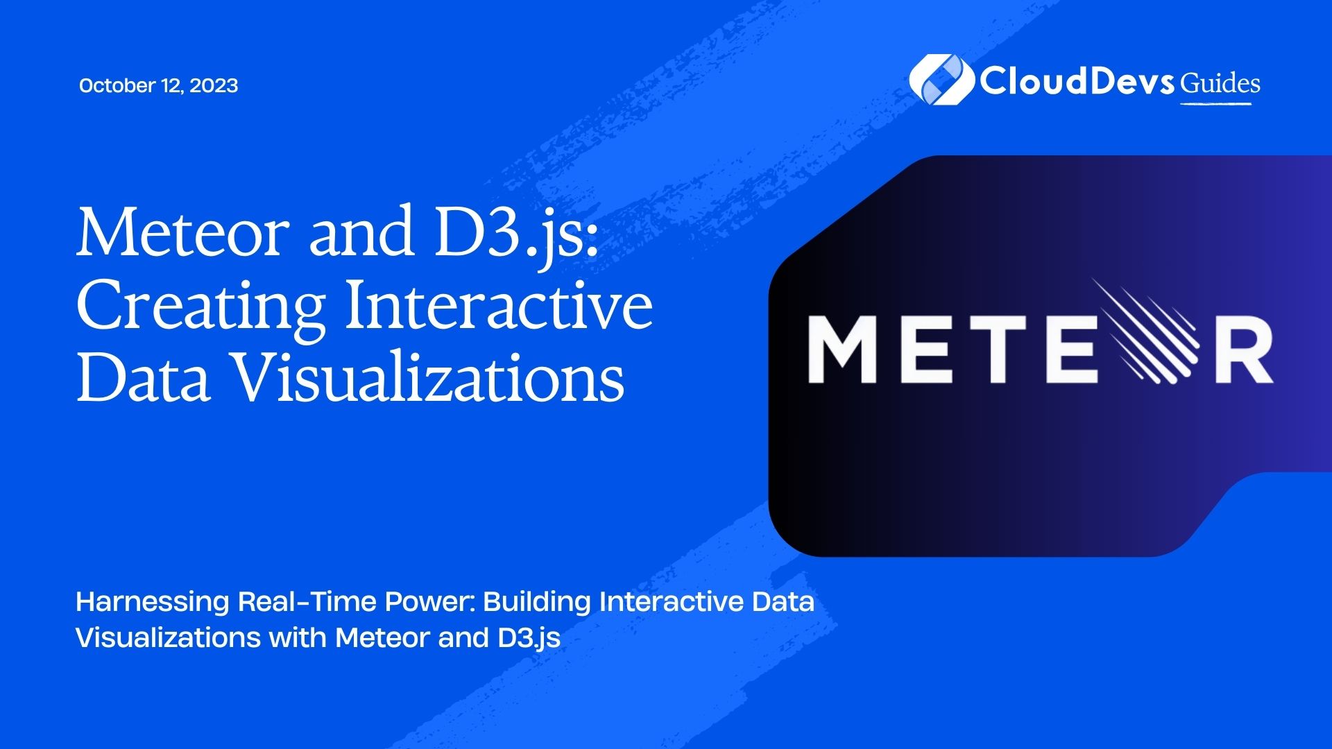 Meteor and D3.js: Creating Interactive Data Visualizations