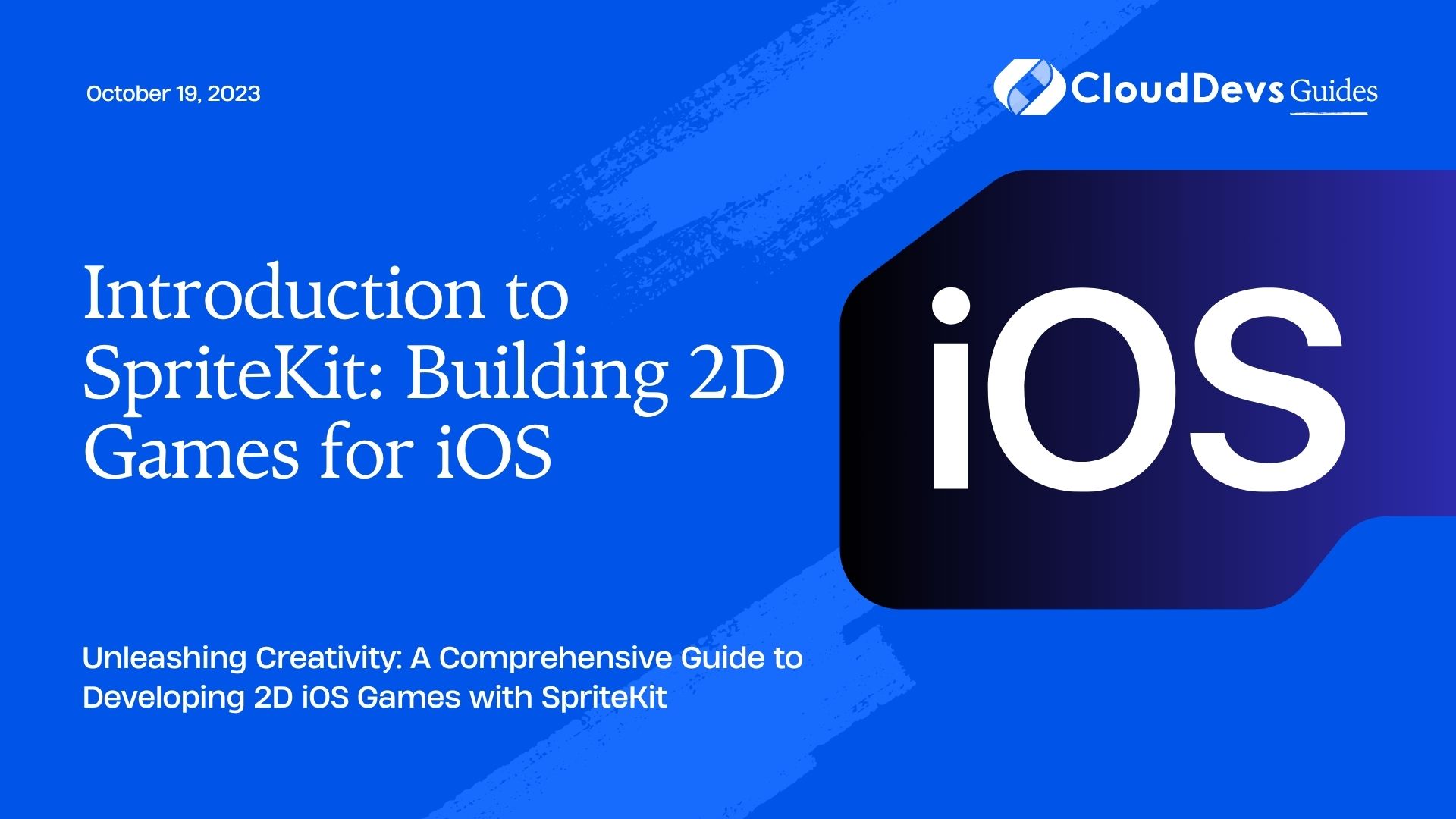 Introduction to SpriteKit: Building 2D Games for iOS