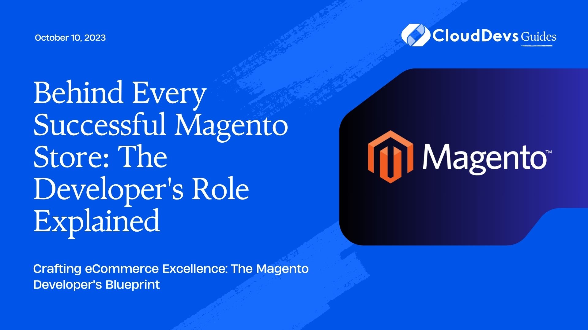 Behind Every Successful Magento Store: The Developer's Role Explained