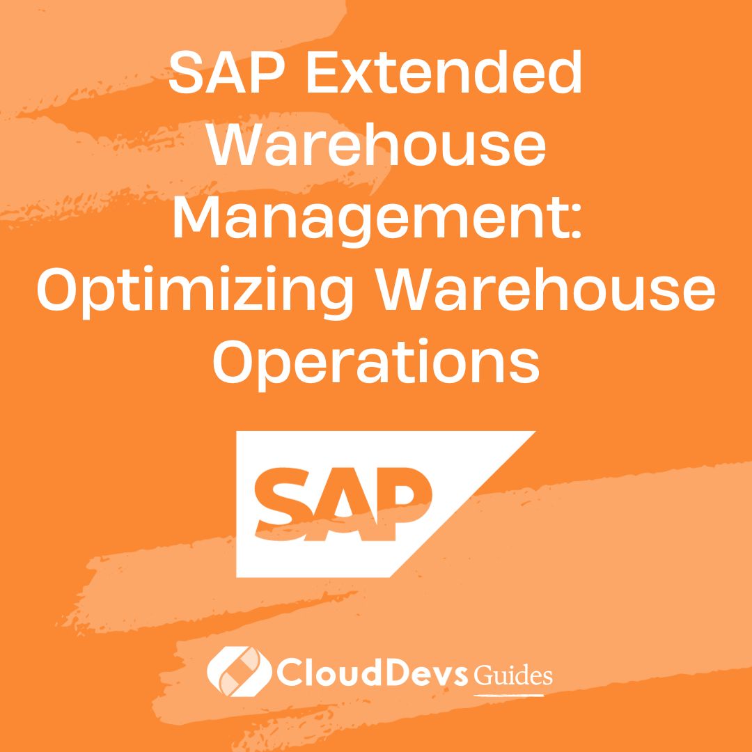 コンピュータ+IT SAP Extended Warehouse Management SAP Extended Warehouse Management: Optimizing Warehouse