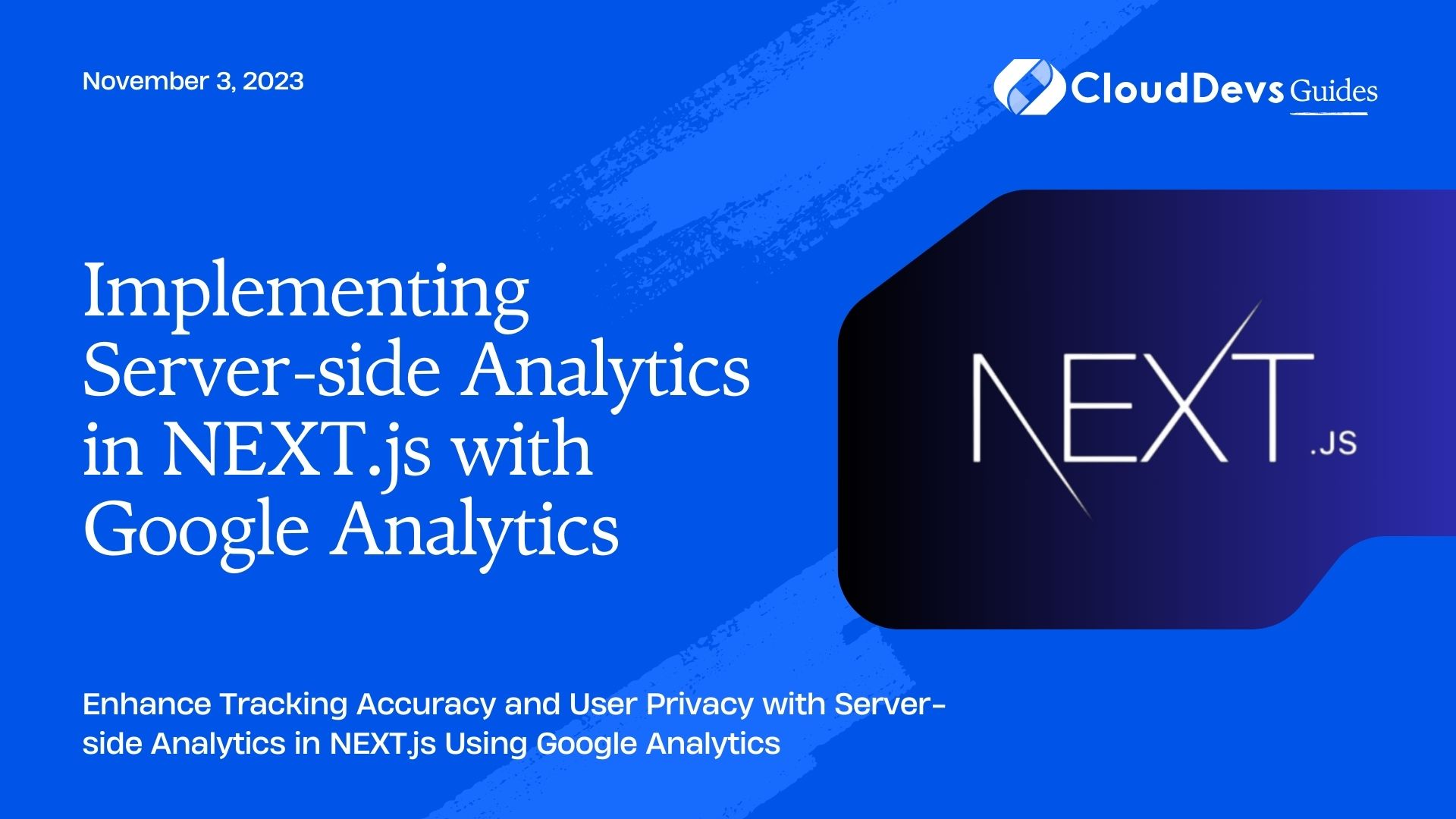 Implementing Server-side Analytics in NEXT.js with Google Analytics