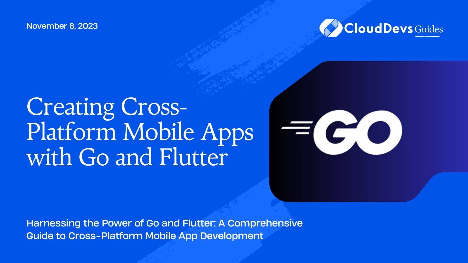 Creating Cross-Platform Mobile Apps with Go and Flutter