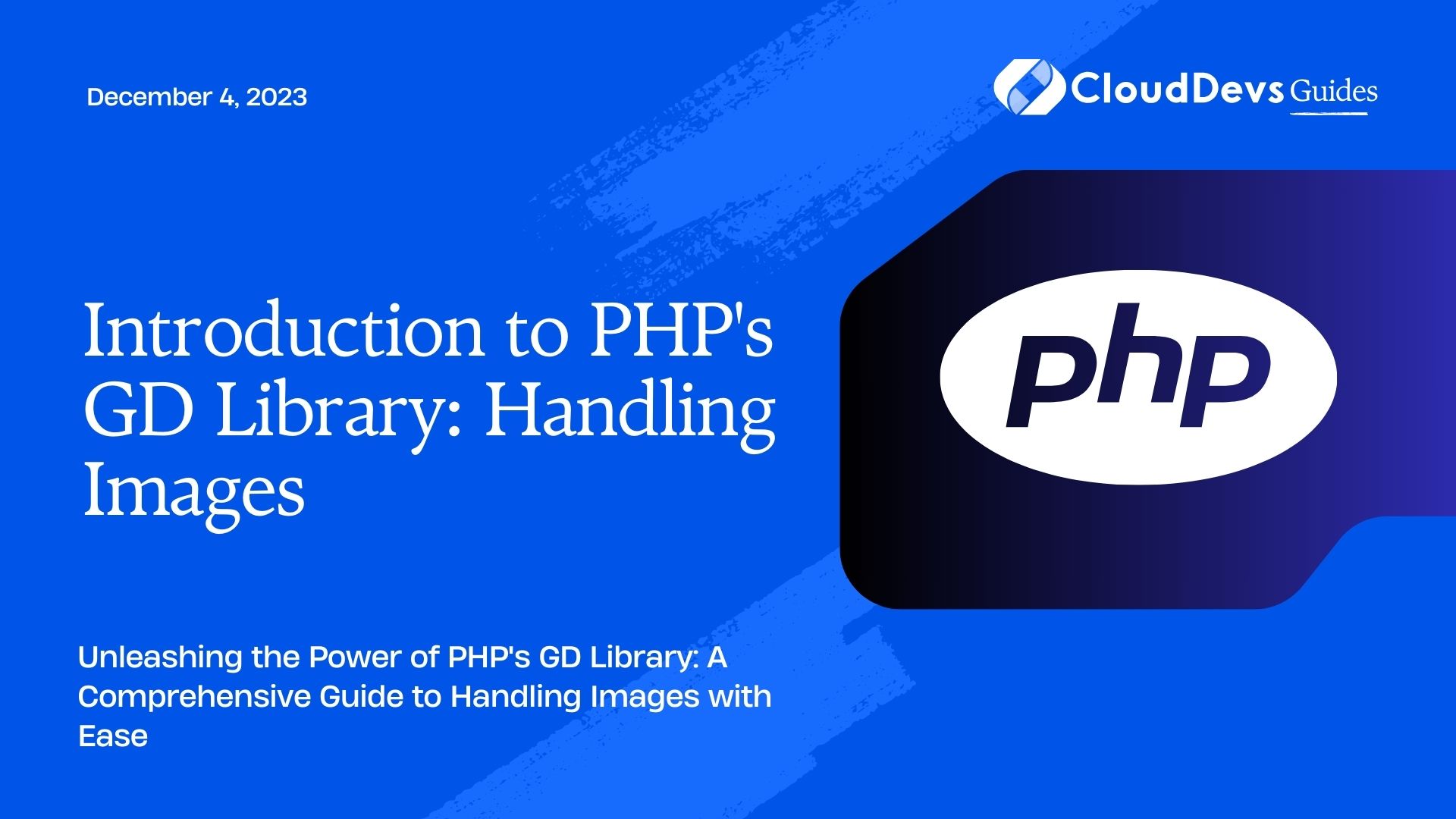 Introduction to PHP's GD Library: Handling Images