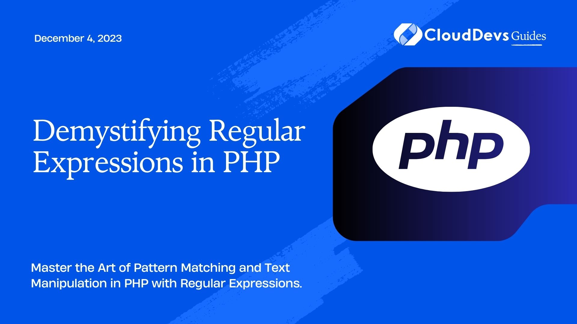 Demystifying Regular Expressions in PHP