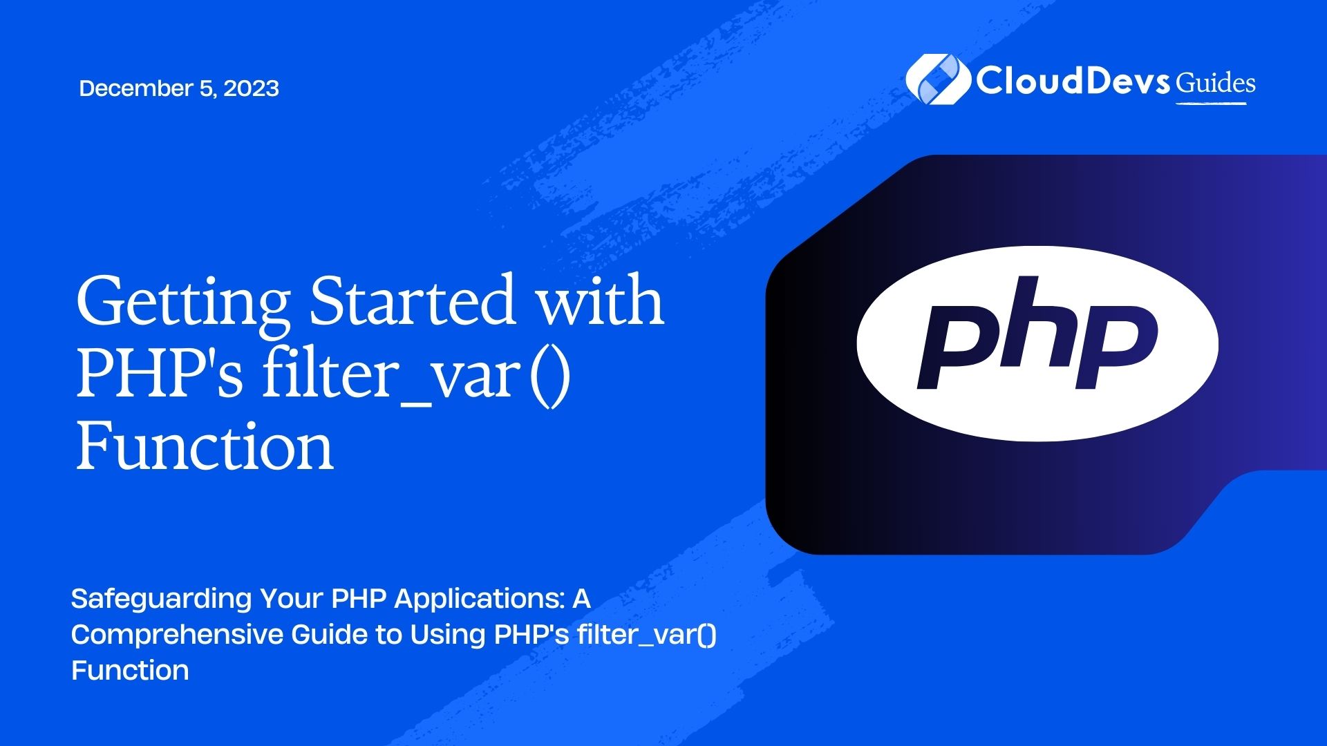 Getting Started with PHP's filter_var() Function