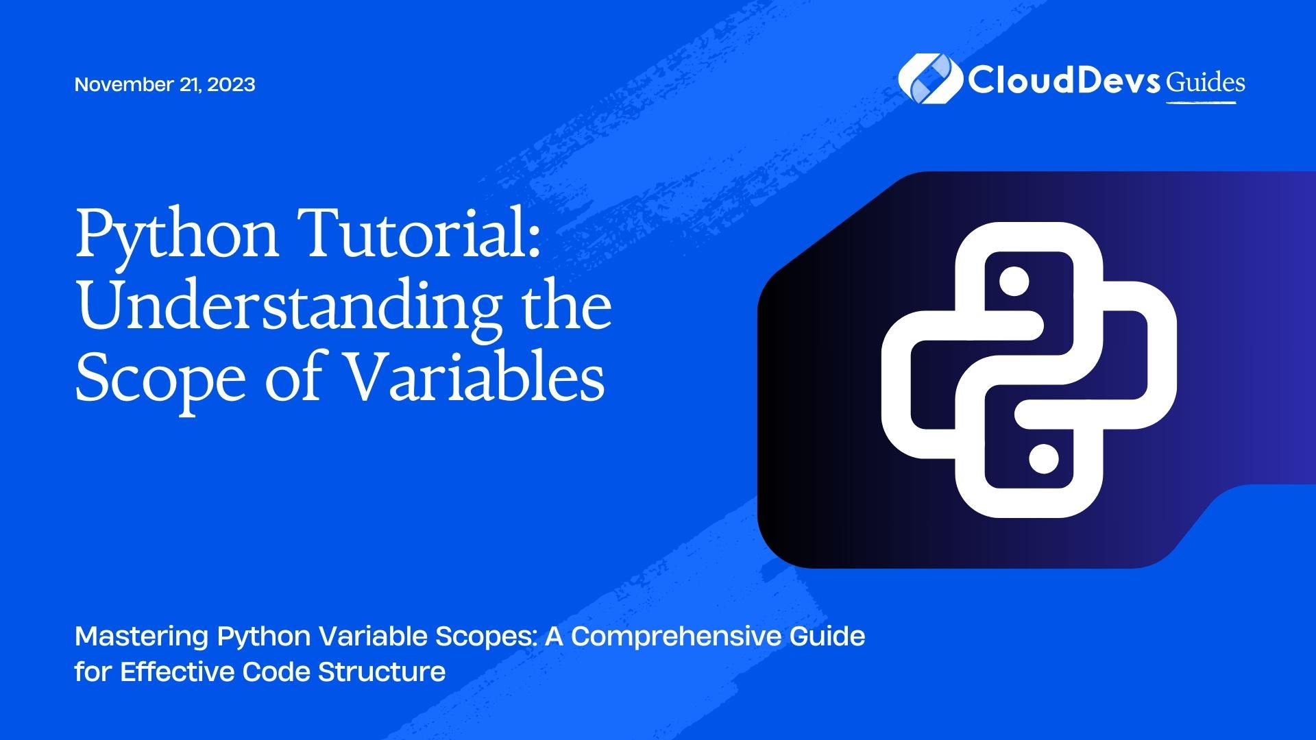 Python Tutorial: Understanding the Scope of Variables