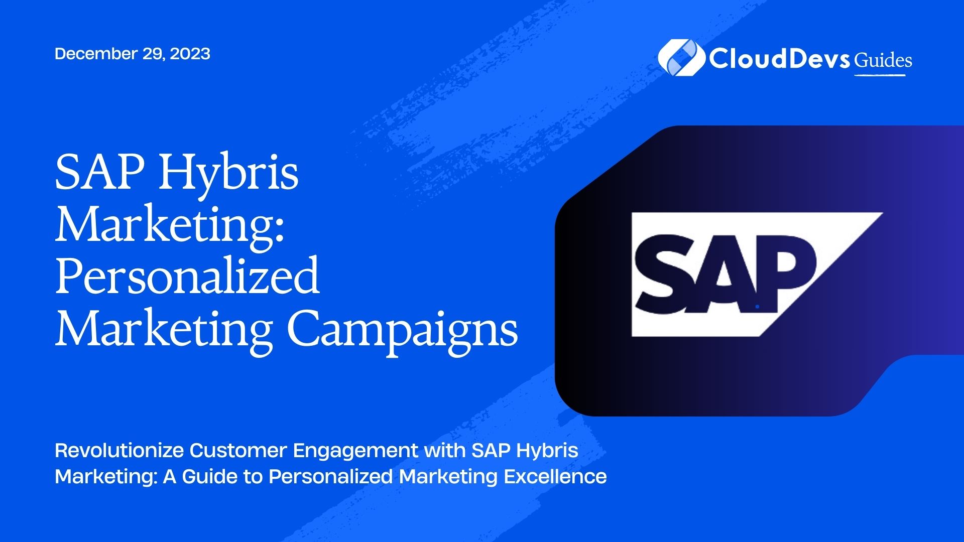 SAP Hybris Marketing: Personalized Marketing Campaigns