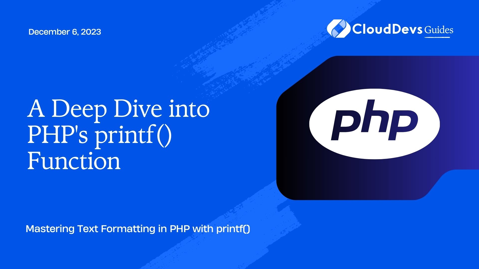 A Deep Dive into PHP's printf() Function