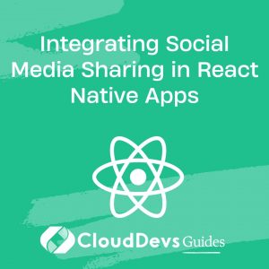 Integrating Social Media Sharing in React Native Apps