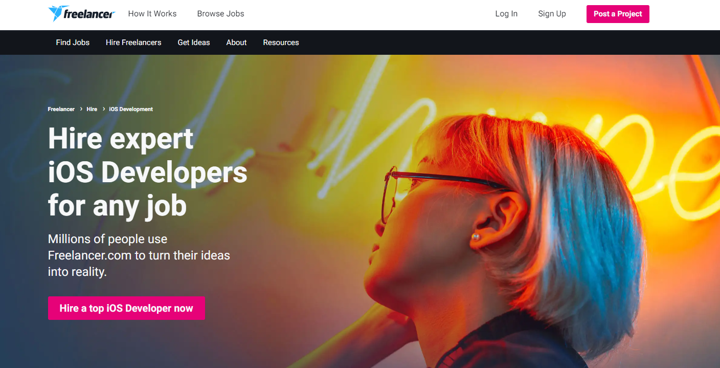 Freelancer - Find Top iOS Developers for Hire