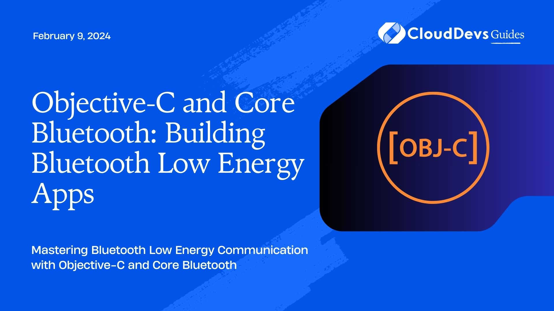 Objective-C and Core Bluetooth: Building Bluetooth Low Energy Apps