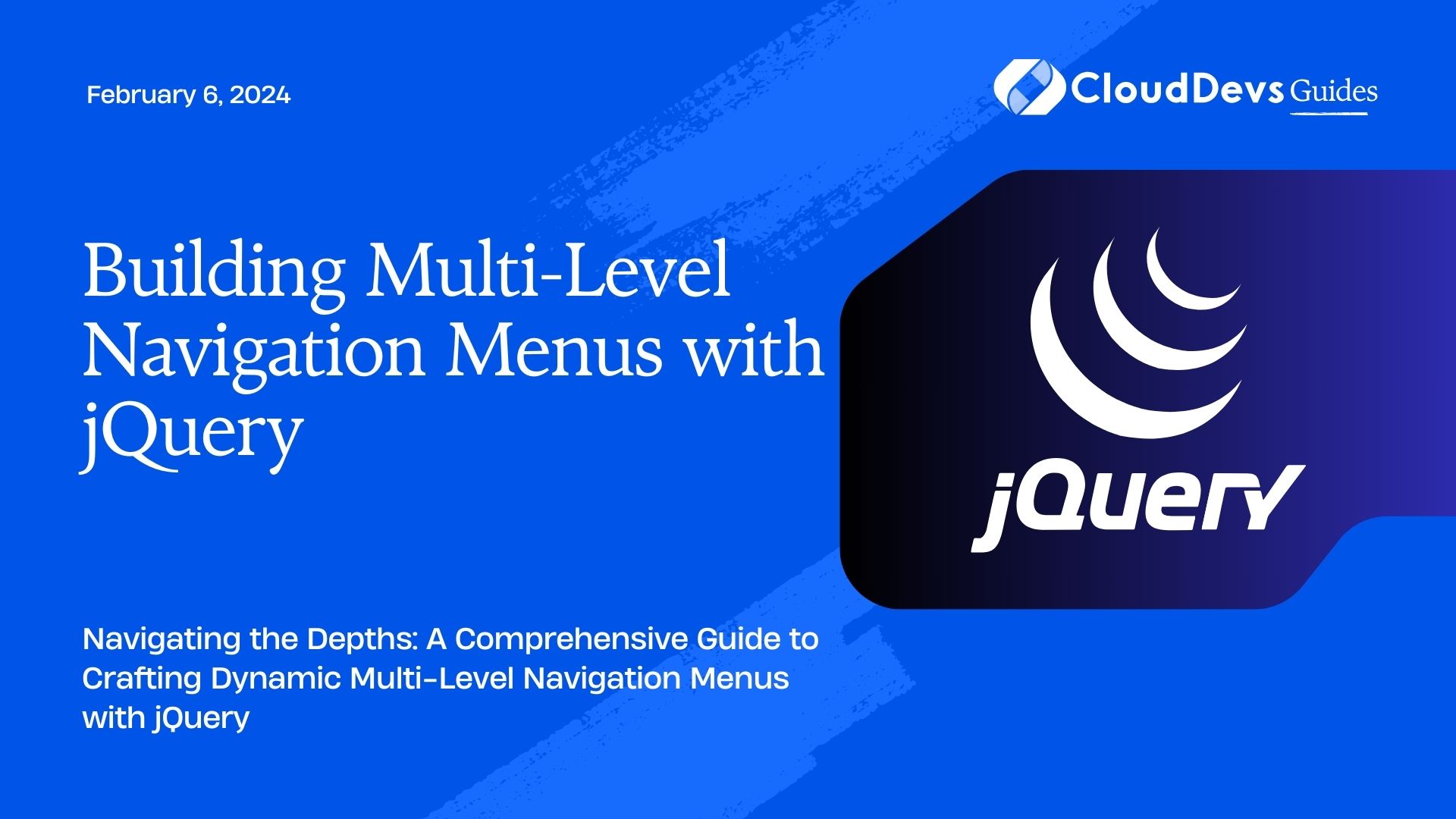 Building Multi-Level Navigation Menus with jQuery