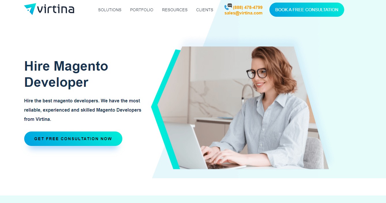 Virtina - Unleash eCommerce Excellence - Certified Magento Developers at Your Service