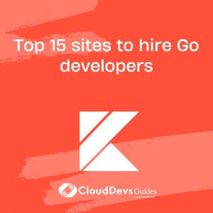 Top 15 sites to hire Go developers