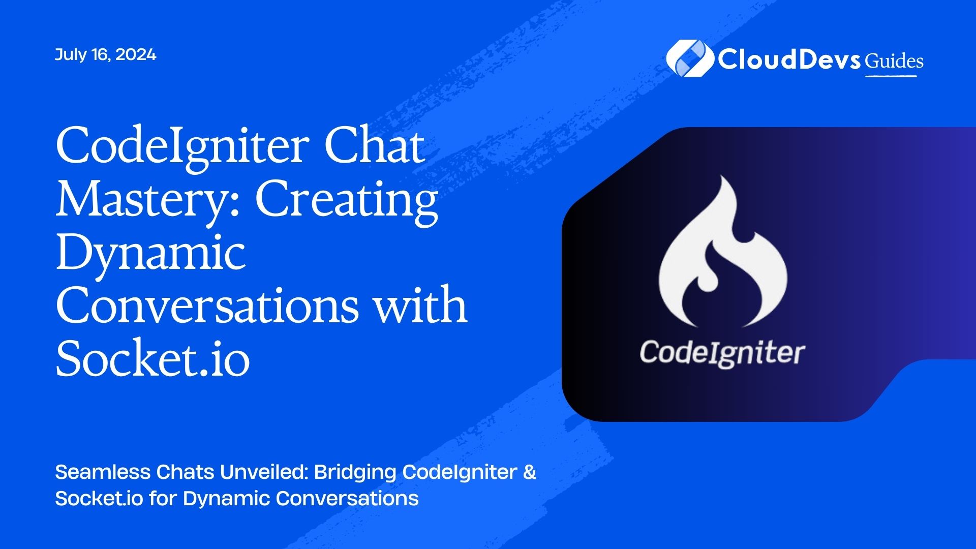 CodeIgniter Chat Mastery: Creating Dynamic Conversations with Socket.io