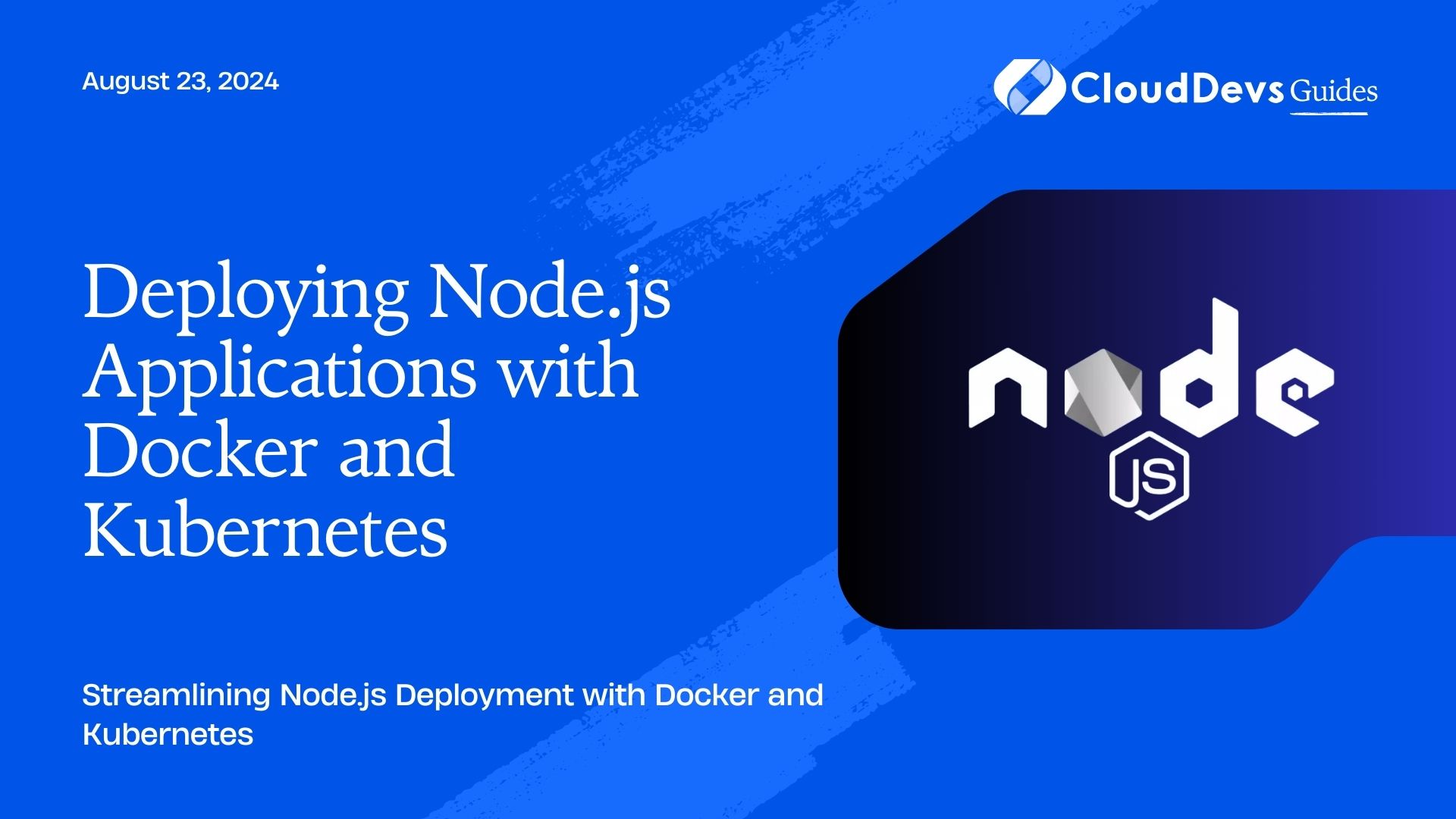 Deploying Node.js Applications with Docker and Kubernetes