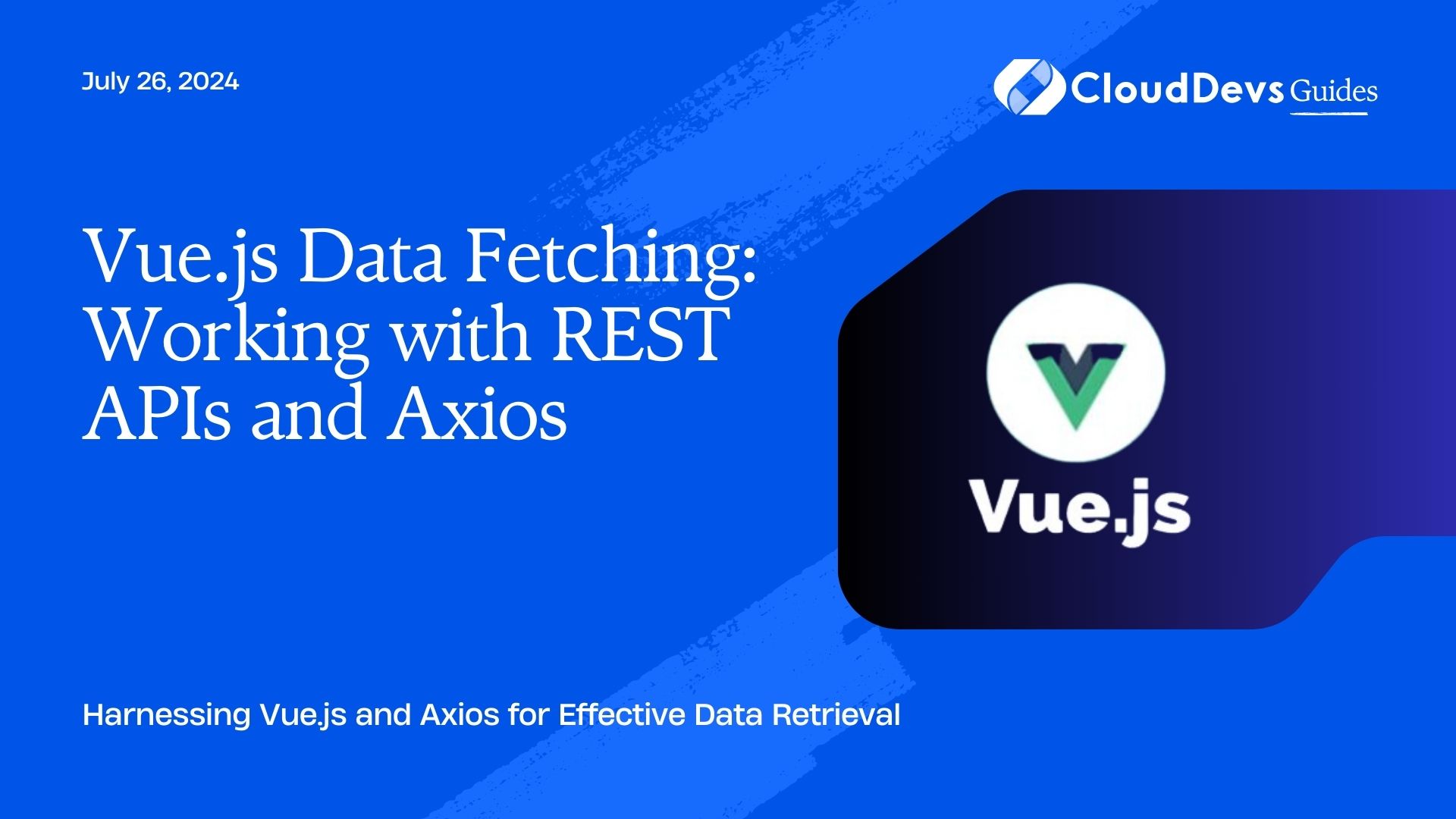 Vue.js Data Fetching: Working with REST APIs and Axios