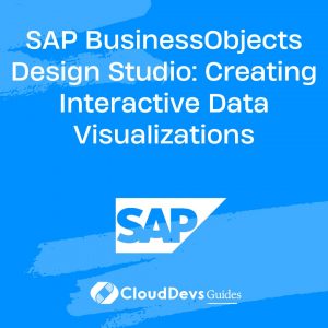 SAP BusinessObjects Design Studio: Creating Interactive Data Visualizations