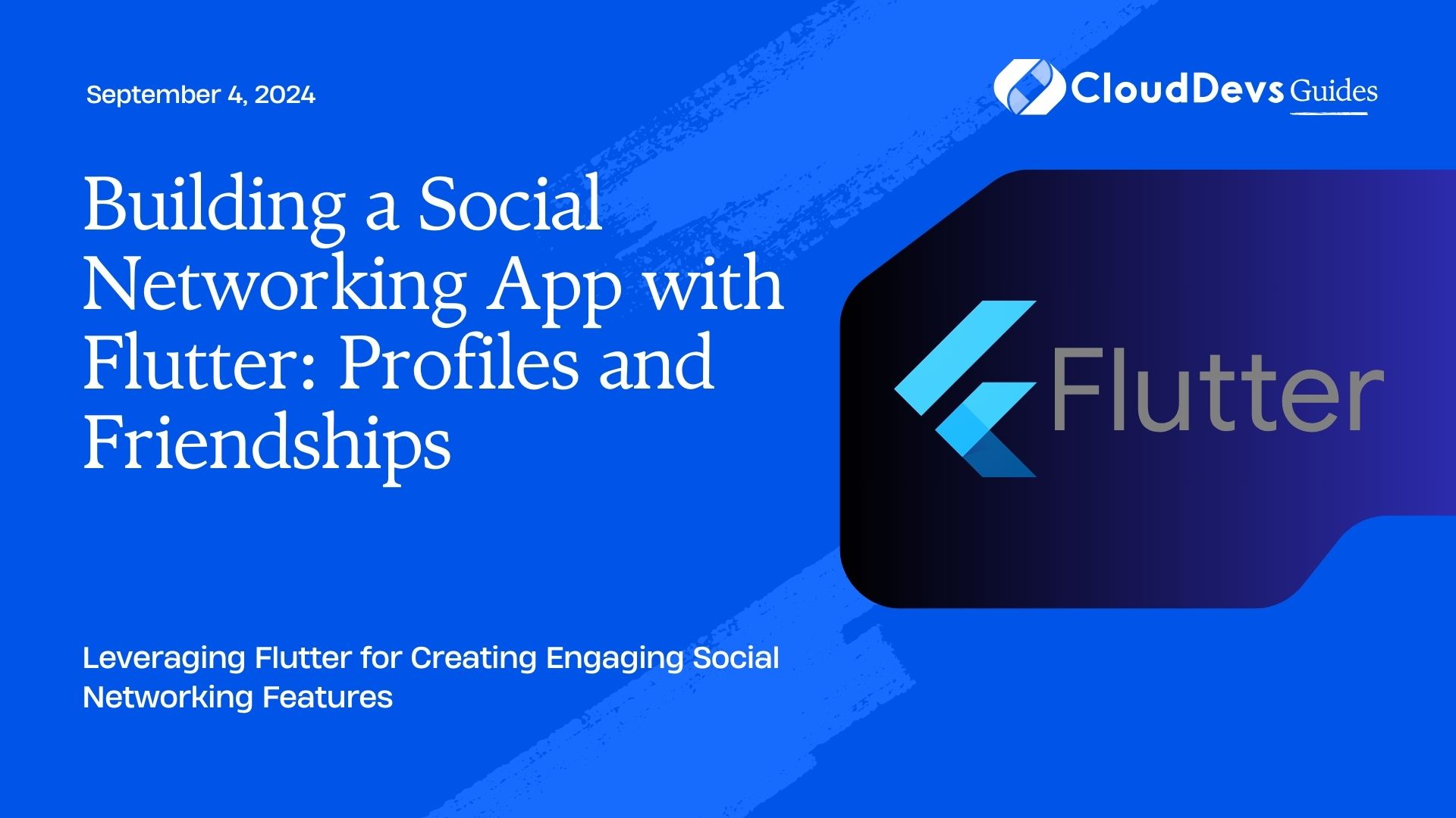 Building a Social Networking App with Flutter: Profiles and Friendships